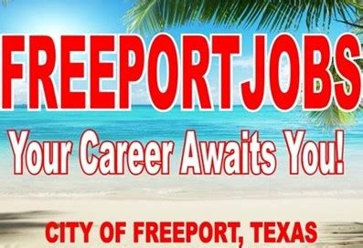 bit.ly/freeportjob|Career Opportunities .